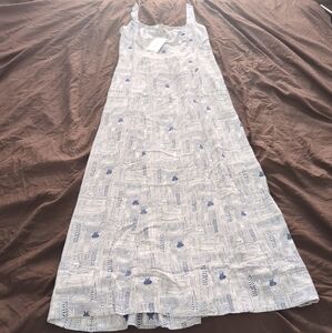 Splendid Tessa Eze Print Maxi Dress, Size Medium